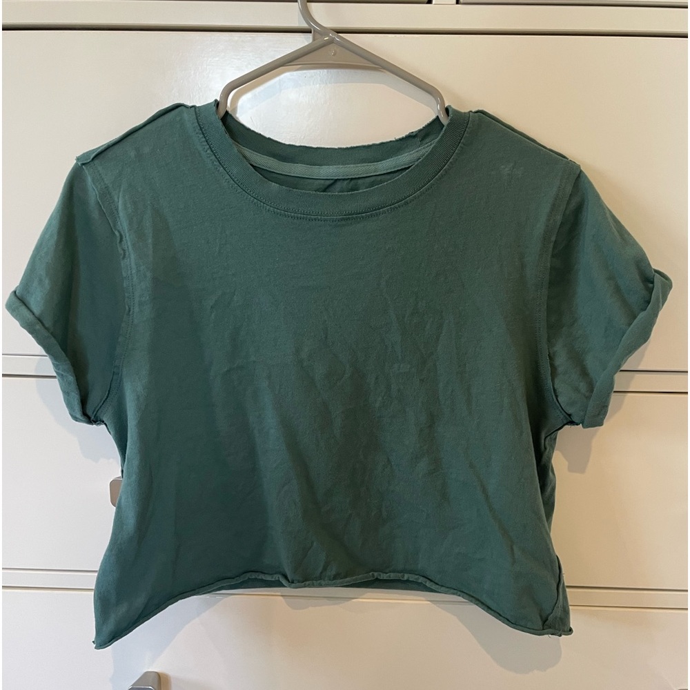 Free People Green We The Free Tee